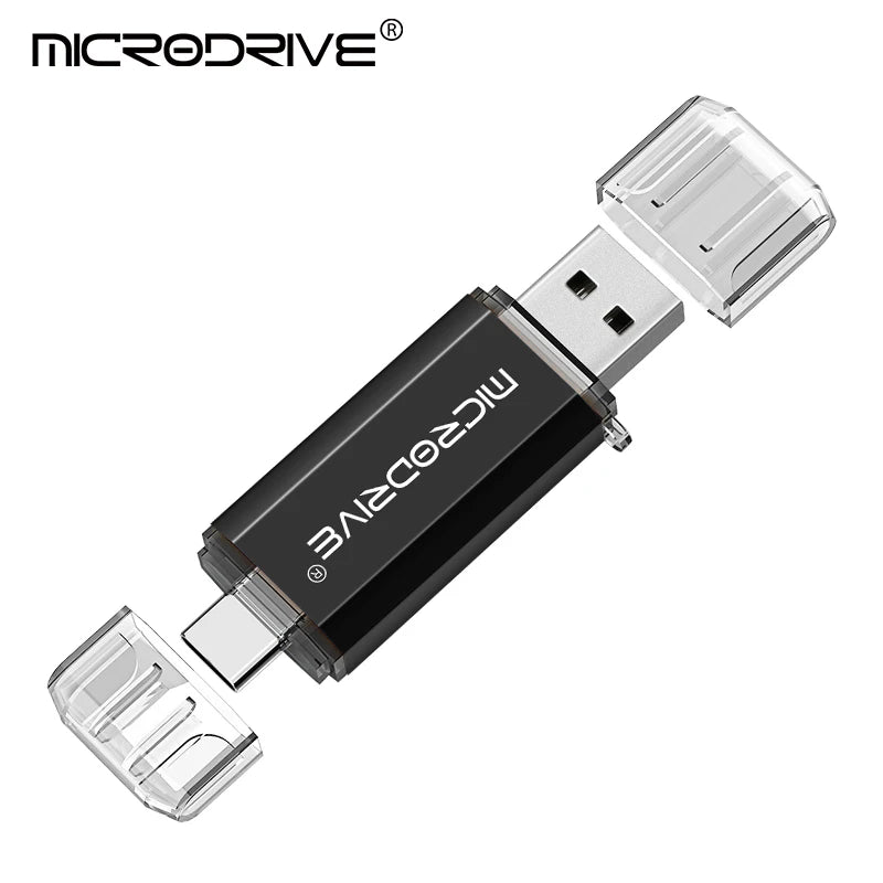 Unlock Lightning-Fast Data Transfers with Our Versatile 2-in-1 Type C USB Flash Drive - Choose Your Perfect Capacity!