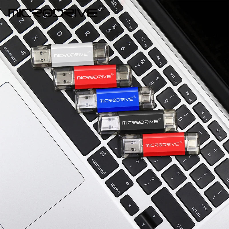 Unlock Lightning-Fast Data Transfers with Our Versatile 2-in-1 Type C USB Flash Drive - Choose Your Perfect Capacity!