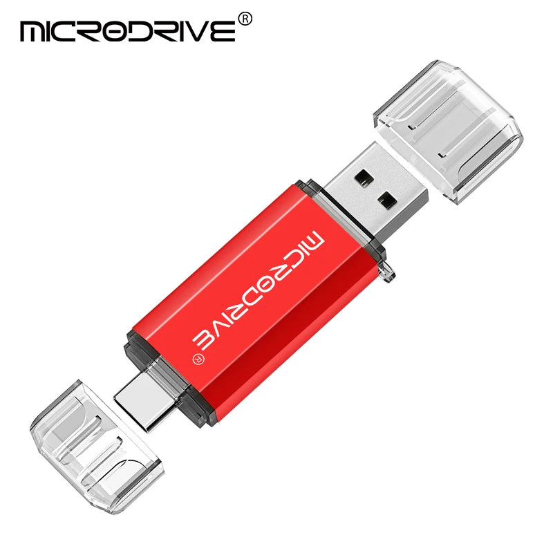 Unlock Lightning-Fast Data Transfers with Our Versatile 2-in-1 Type C USB Flash Drive - Choose Your Perfect Capacity!