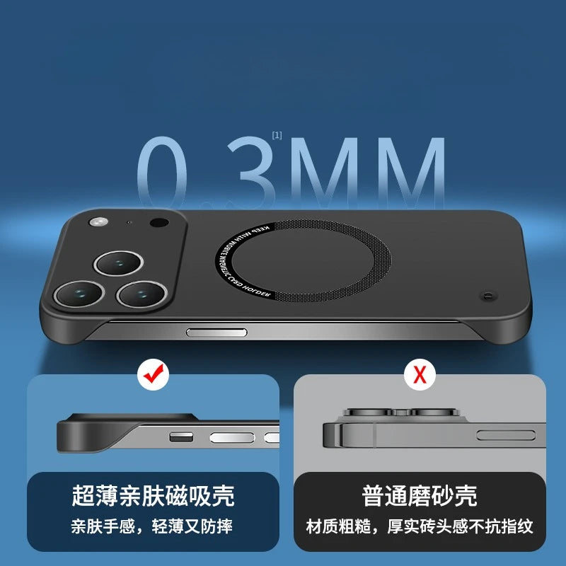 Ultimate Protection: MagSafe-Compatible Tough Case for iPhone 17 Pro Max - Shockproof Matte Finish