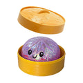 Discover the Fun with Colorful Glitter Dumpling Squishies - 6 Stylish Designs for Ultimate Stress Relief!