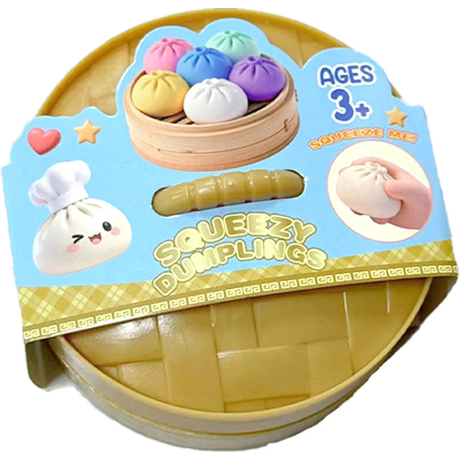 Discover the Fun with Colorful Glitter Dumpling Squishies - 6 Stylish Designs for Ultimate Stress Relief!